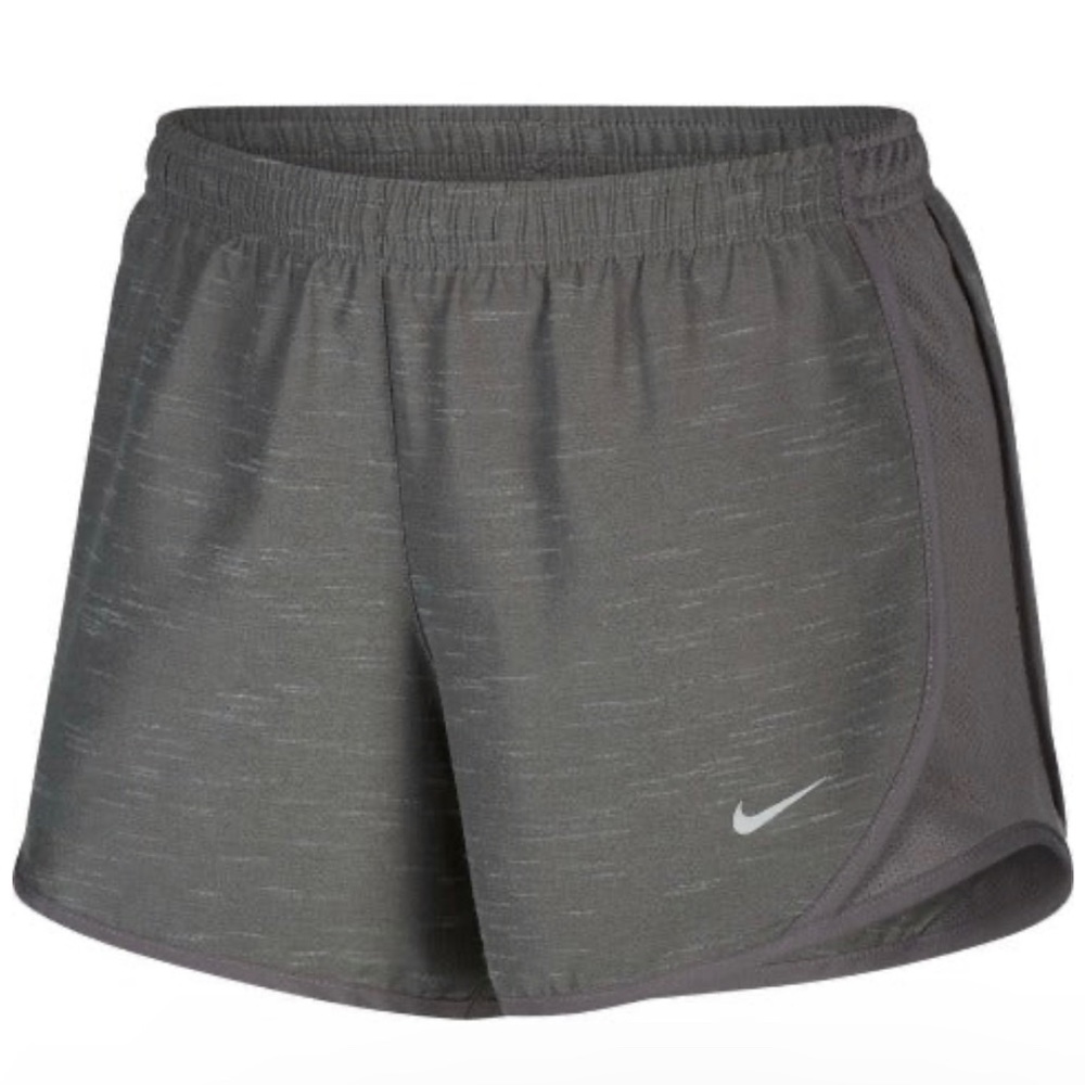 Grey Nike running shorts